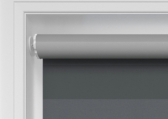 Regal (Blackout), Lead Grey - Twist&Fit Roller Blind - Image 10